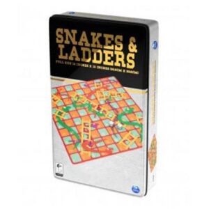PIP Games Snakes & Ladders In Tin - Ages 6+
