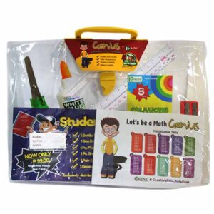 Alternative view of School Kit (Envelope Glue  Crayon  Scissor  Ruler  Sharpener)