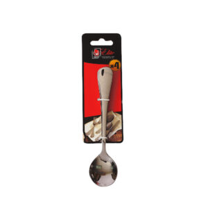 Eurochef Soup Spoon Set 4pc 2.5mm Thick, Stainless Steel