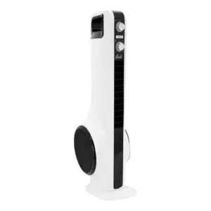 Asahi Tower Fan with Timer White
