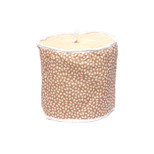 Rice Cooker Cover Printed w/ Foam Lining Leaves Print Coordinates 35x31x108 cm:#6 Green