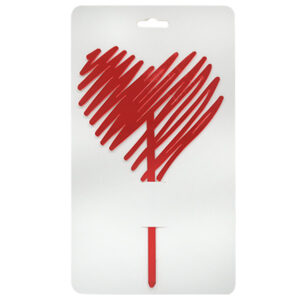 Picks For Flower Heart Red