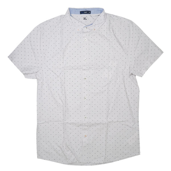 Blue Camp Woven Polo