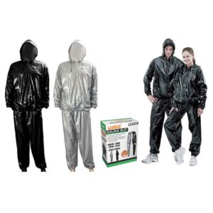 Alternative view of Liveup Sauna Suit with Hood