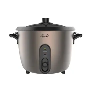 Asahi Rice Cooker 8 Cups Metallic