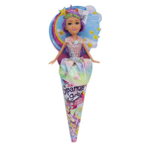 Sparkle Girlz Doll Unicorn Princess In Cone