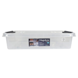 Megabox Storage Box Underbed 32L Clear 72.5 ? 39.5 ? 16.2cm