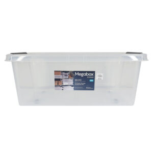 Megabox Storage Box 55L Clear 72.5 x 39.5 x 27.7cm