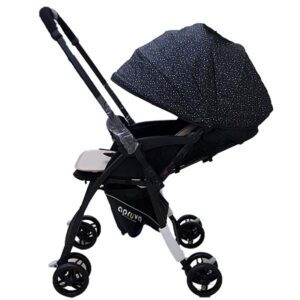 Alternative view of Apruva Lightweight Reversible Stroller - Black Beige