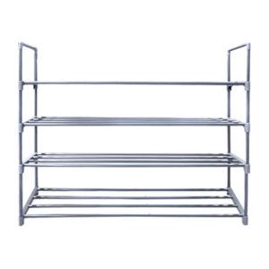 Shoe Rack 4 Tiers 13Mm Iron Tube Power Painting L90xW30xH74 cm