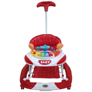 Alternative view of Apruva 2 In 1 Walker With Handle - Red