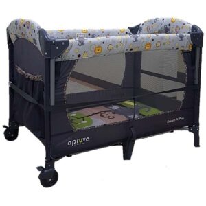 Apruva Co-Sleeper Playpen - Safari Friends