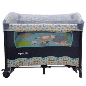 Alternative view of Apruva Playpen With Rocking - Forest Kingdom
