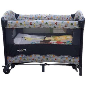 Alternative view of Apruva Playpen With Rocking - Safari Friends