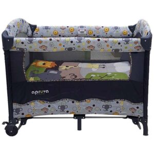 Alternative view of Apruva Playpen With Rocking - Woodland