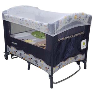 Apruva Playpen With Rocking - Woodland