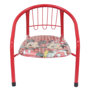 Dots Mickey And Minnie Kiddie Chair with Back Rest