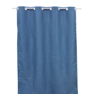 Eyelet Linen Curtain Plain