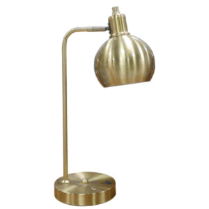 Table Lamp Gold Metal 6.25x8.75 In