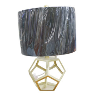 Table Lamp Metal With Shade 13.5x13.5x10In Gold