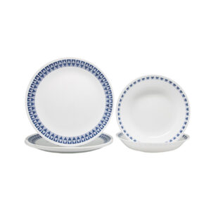 CORELLE Dinneware 6pc Set Wheleeer Diamond