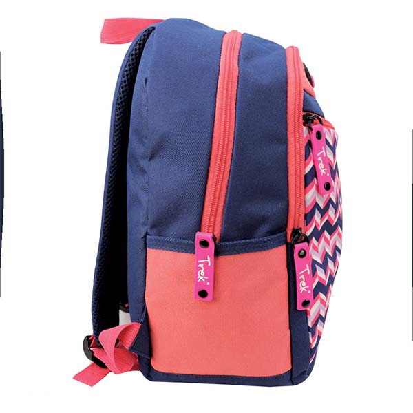 Trek Jr. Zigzag Patter Backpack Multicolor 15" - Image 2