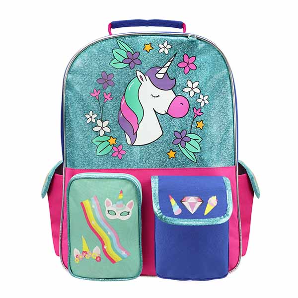 Unicorn Backpack Purple 14"
