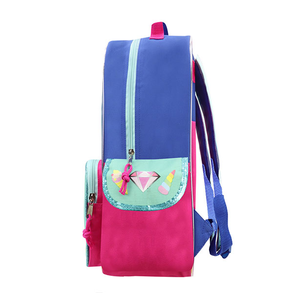 Unicorn Backpack Purple 14" - Image 3