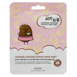 Esfolio Pure Skin Ceramide Caffeine Essence Mask Sheet