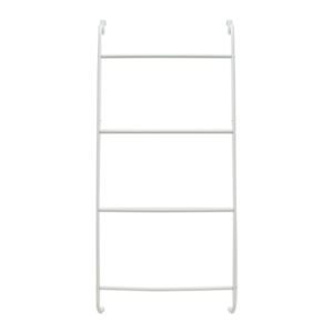 Towel Rack Over The Door, Tube Size Dia 12/12Mm:White:---
