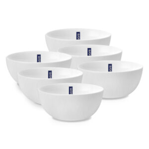 Alternative view of Metroware Bowl Set 6 Round Opal Plain Pack Of 6 In Shrinkpack White