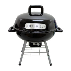 Blu Fame BBQ Charcoal Grill Kittle 14, 5inch Black