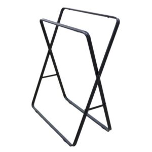 Metro Living X-Shape Towel Holder Black
