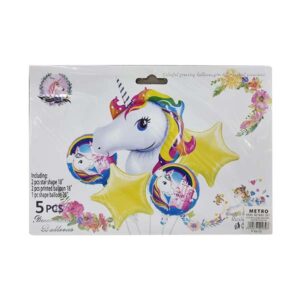 Balloons  Unicorn 5pcs set
