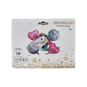 Balloons  Unicorn 5 cs Set