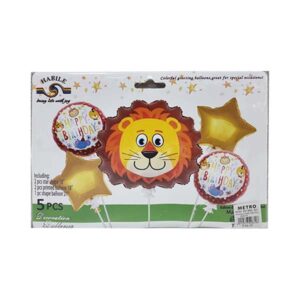 Balloons Lion 5 pcs