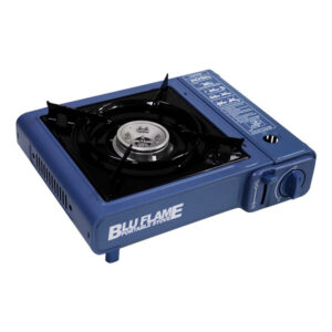 Alternative view of Blu Flame Portable Stove Windshield With Case Blue