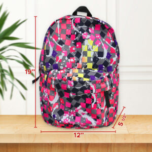 Printed Backpack