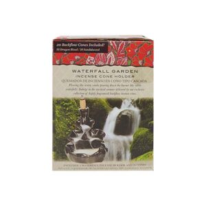 Cone Incense Burner Waterfall Garden Backflow