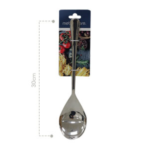 Alternative view of Metro Ware Serving Spoon Long