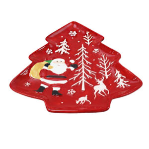 Alternative view of Christmas Platter Tree Shaped