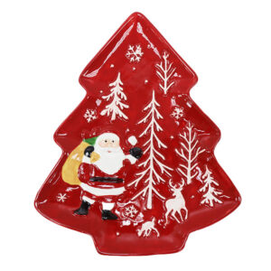 Christmas Platter Tree Shaped