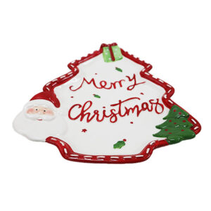 Alternative view of Christmas Platter Tree Shaped