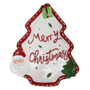 Christmas Platter Tree Shaped