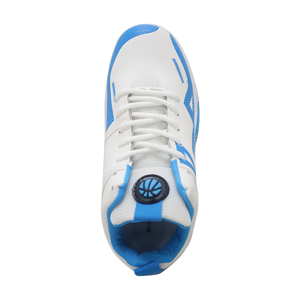 Blue Camp Kids Boy Basketball Shoes - White-Blue - Size: 28-35 - Image 3