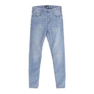 Blue Camp Girls Teen Basic Jeggings Push Up Jeans Light Washed - Blue
