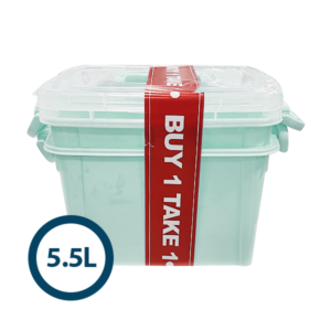 Greenware Storage Box 5.5L Buy 1 Take 1 Light Green