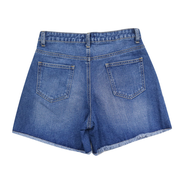 Blue Camp Ladies Denim Short - Denim Blue - Image 2