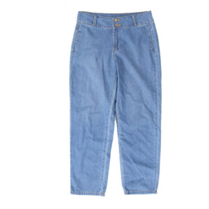 Blue Camp Ladies Denim Pants Straight Cut - Denim Blue
