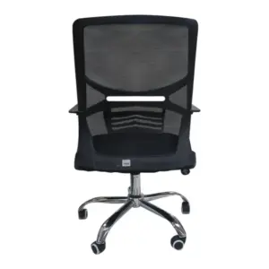 Alternative view of Office Chair Mesh Mid Back Black